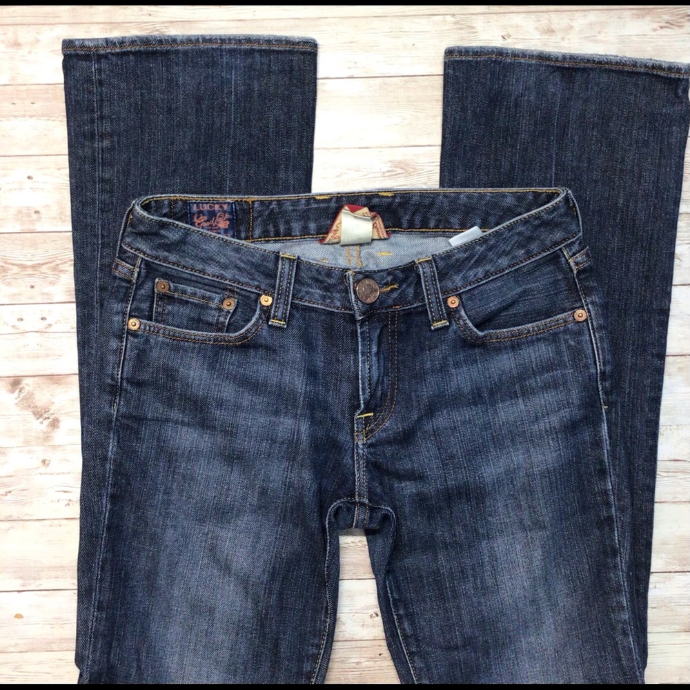 Lucky Brand Women's Boot Cut Jeans - Dark Blue - Picture 2 of 8